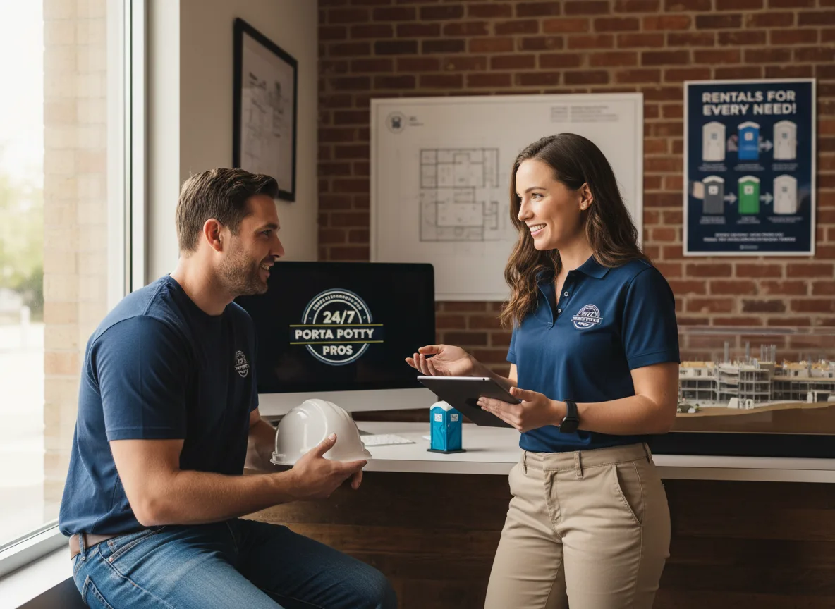 Flushing Toilet Rental Options in Watford City, ND